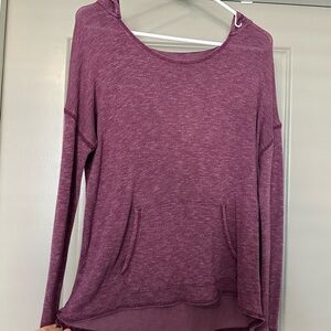 Aerie Women's Maroon Hoodie Sweatshirt